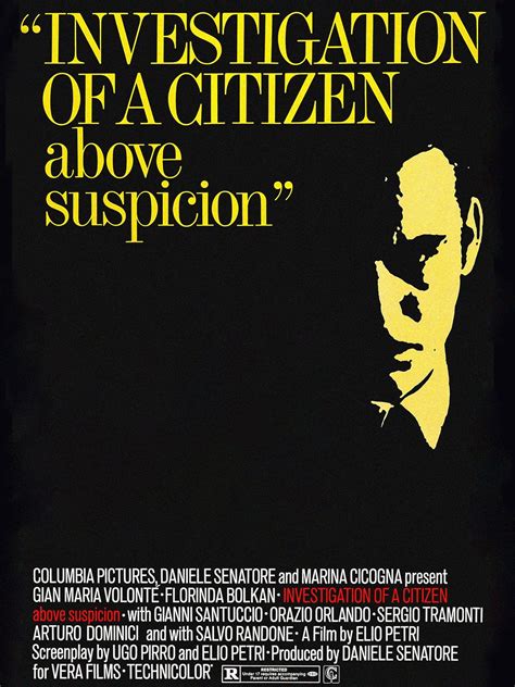 suspicion rotten tomatoes - citizen above suspicion 1970 movie.